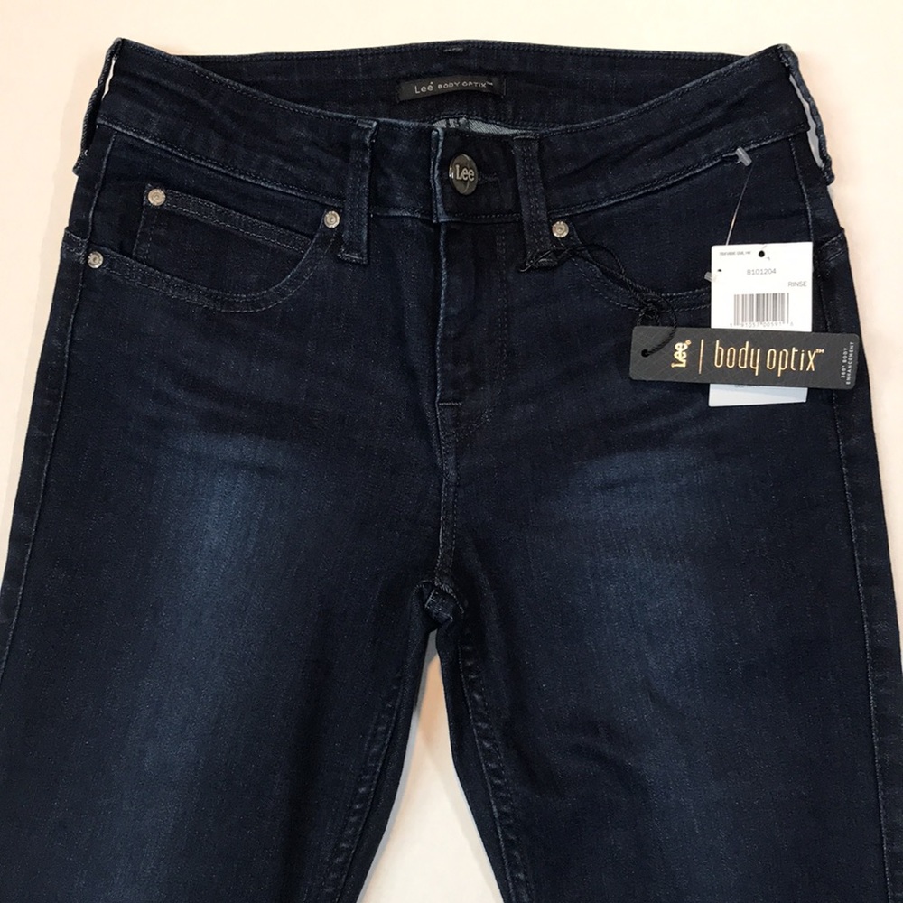 Lee Body Optix Mid Rise Skinny Jean (Rinse) - Picture 4 of 7